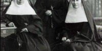 First Silver Jubilarians, CCVI (left to right): Sister Claude Esparza, Sister Francis Saint Pastour, and Sister Mary Joseph Krawiec