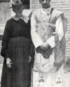 Eva Sowa Wiatrek and Reverend Thomas Lyssy, her grandson