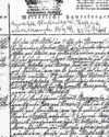 Baptism Record of Leopold Moczygemba in Plużnica Wielka, Silesia, Poland.