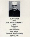 50th Anniversary Ordination Card