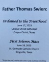 Ordination Card